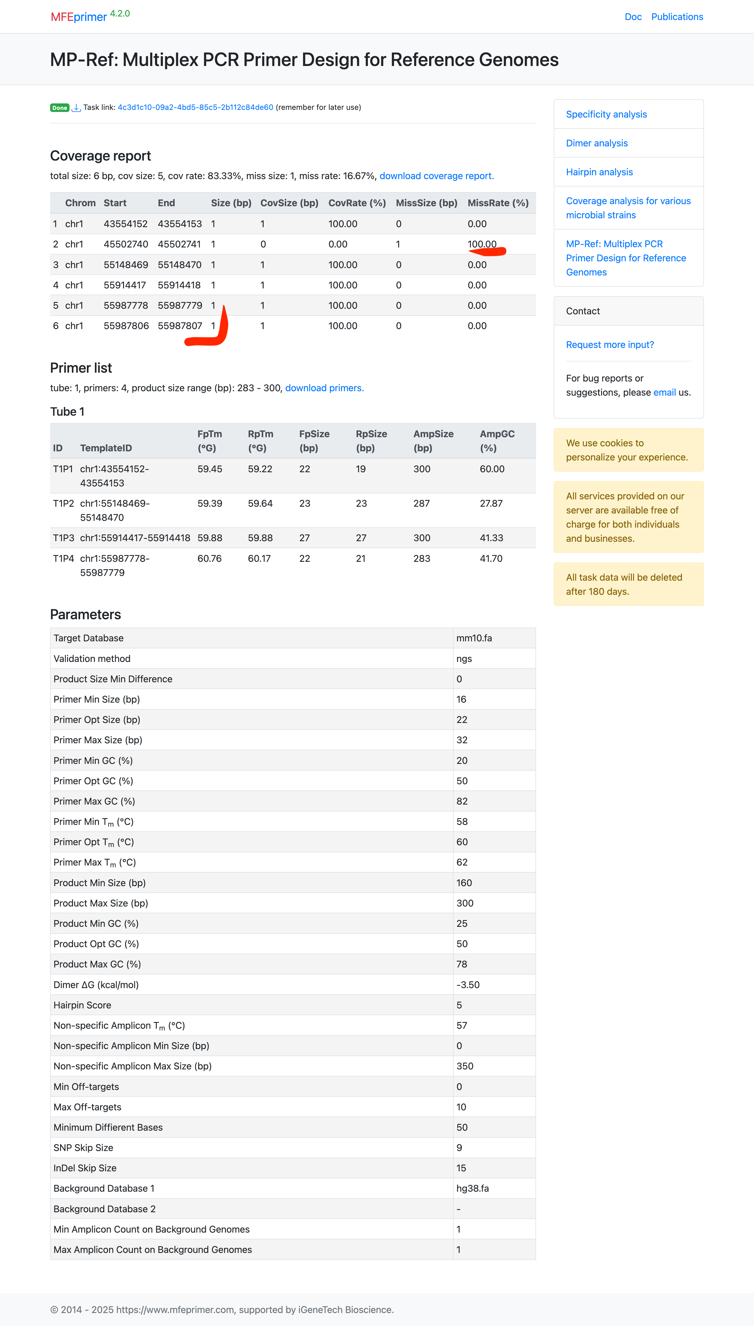 example 3 result